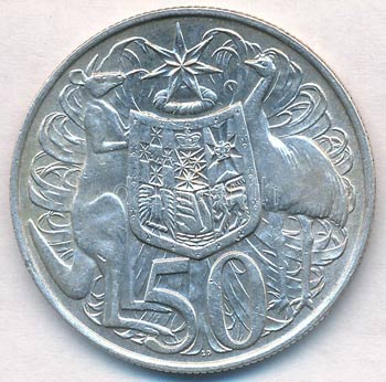 Ausztrália 1966. 50c Ag II. Erzsébet ... 