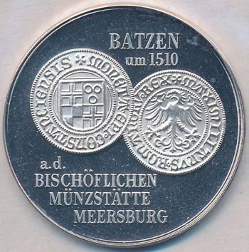 NDK 1988. 1000 éves Merseburg fém ... 