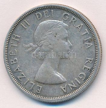 Kanada 1960. 1$ Ag II. ... 