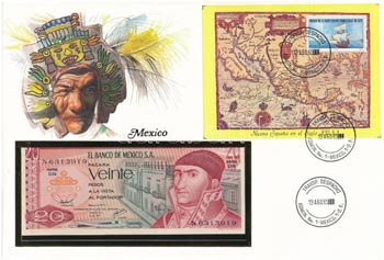 Mexikó 1977. 20P ... 