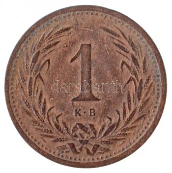 1892KB 1f Br Körmöcbánya T:2,2- 
Hungary ... 