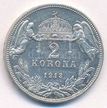 1913KB 2K Ag Ferenc József T:1-
Adamo K6