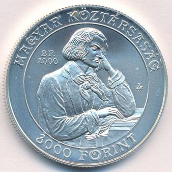 2000. 3000Ft Ag 125 éves a Liszt Ferenc ... 