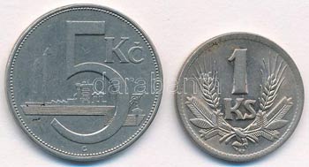 Csehszlovákia 1938. 5K ... 