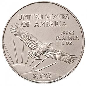 Amerikai Egyesült Államok 1997. 100$ Pt ... 