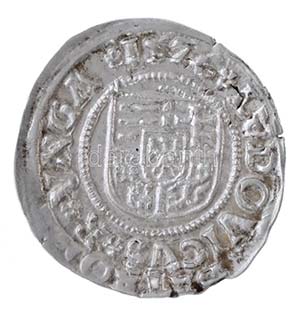 1526K-A Denár Ag II. Lajos (0,50g) kettos ... 