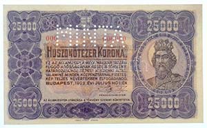 1923. 25.000K Orell ... 