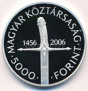2006. 5000Ft Ag Nándorfehérvári diadal ... 