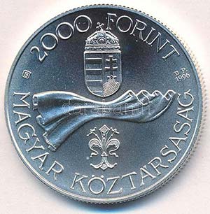 1996. 2000Ft Ag Ötvenéves a Forint T:BU ... 