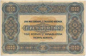 1920. 1000K Orell Füssli Zürich T:III  ... 