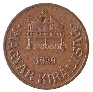 1929. 1f Br T:2  Hungary ... 