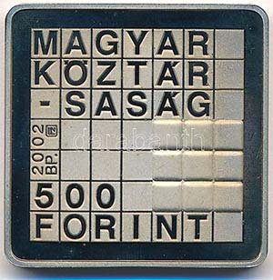 2002. 500Ft Cu-Ni Rubik-kocka T:PP  Adamo ... 