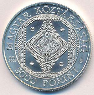 2002. 3000Ft Ag Széchenyi Könyvtár T:BU