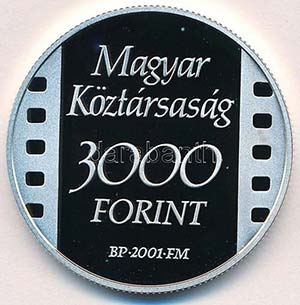 2001. 3000Ft Ag 100 éves az elso magyar ... 