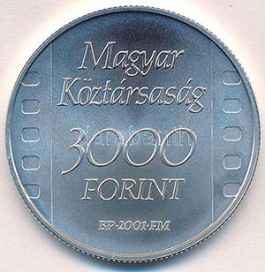 2001. 3000Ft Ag 100 éves az elso magyar ... 