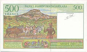Madagaszkár 1994. 500Fr T:I- Madagascar ... 