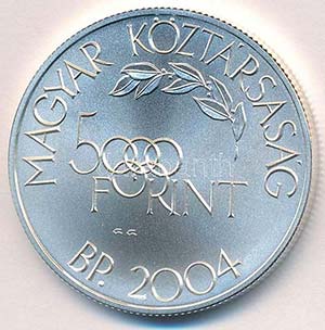 2004. 5000Ft Ag Nyári olimpia-Athén T:BU ... 