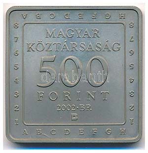 2002. 500Ft Cu-Ni Kempelen Farkas ... 