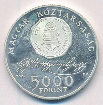 2007. 5000Ft Ag Batthyány Lajos T:1 ... 