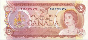 Kanada 1974. 2$ T:II ... 