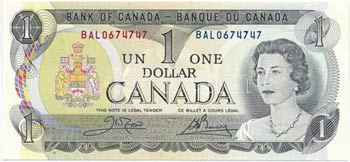 Kanada 1973. 1$ T:I ... 