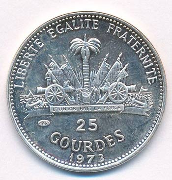 Haiti 1973. 25G Ag 1974-es Labdarúgó ... 