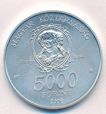 2006. 5000Ft Ag Munkácsi vár, Zrínyi ... 