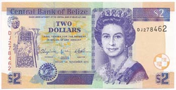 Belize 2011. 2$ T:I ... 