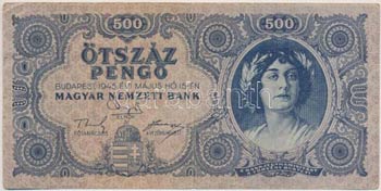 1945. 500P magyar N ... 