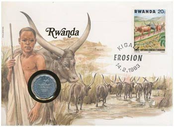 Ruanda 1970. 2Fr, ... 