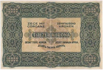 1920. 10.000K Orell Füssli Zürich piros ... 