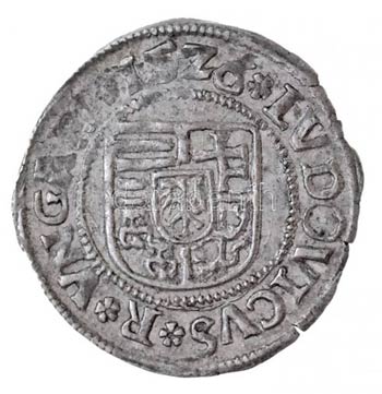 1526K-B Denár Ag II. Lajos (0,57g) T:2  ... 