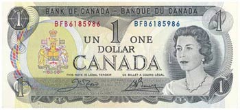 Kanada 1973. 1$ T:I ... 