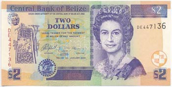 Belize 2005. 2$ T:I ... 