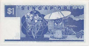 Szingapúr 1987. 1$ T:I  Singapore 1987. 1 ... 
