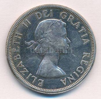 Kanada 1959. 1$ Ag II. ... 