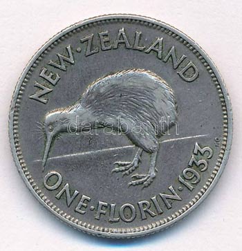 Új-Zéland 1933. 1Fl Ag V. György T:2  ... 