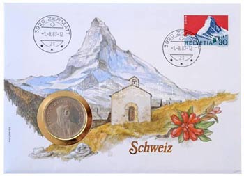Svájc 1981. 5Fr Cu-Ni ... 