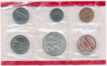 Amerikai Egyesült Államok 1969D 1c-1/2$ ... 