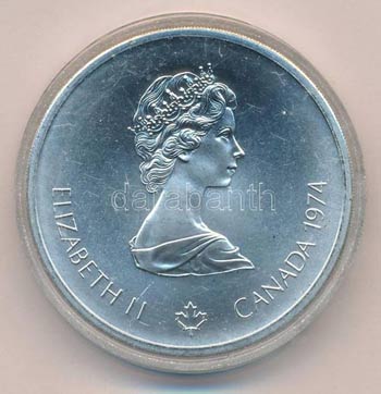 Kanada 1974. 10$ Ag Montreali olimpia - ... 