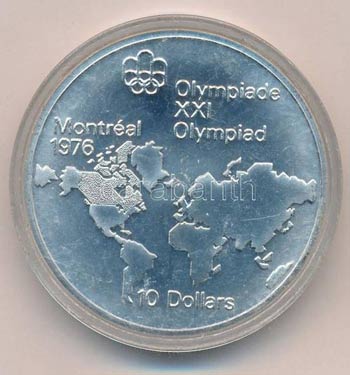 Kanada 1973. 10$ Ag ... 