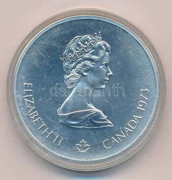 Kanada 1973. 10$ Ag Montreali Olimpia - ... 