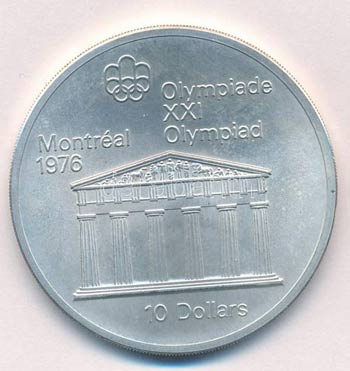 Kanada 1974. 10$ Ag ... 