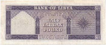 Líbia 1963. 1/2P ... 