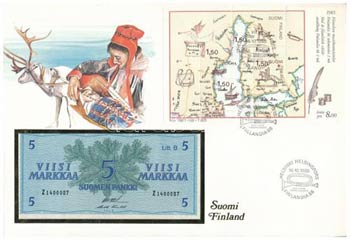 Finnország 1963. 5M ... 