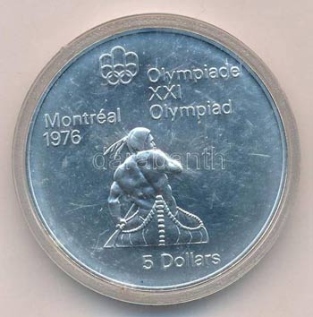 Kanada 1974. 5$ Ag ... 