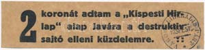 ~1920. 2K Kispesti ... 