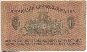 Csehszlovákia 1919. 1K T:III- ... 