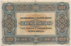1920. 1000K Orell Füssli Zürich T:III ... 