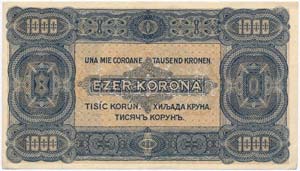 1923. 1000K Magyar Pénzjegynyomda R.t. ... 